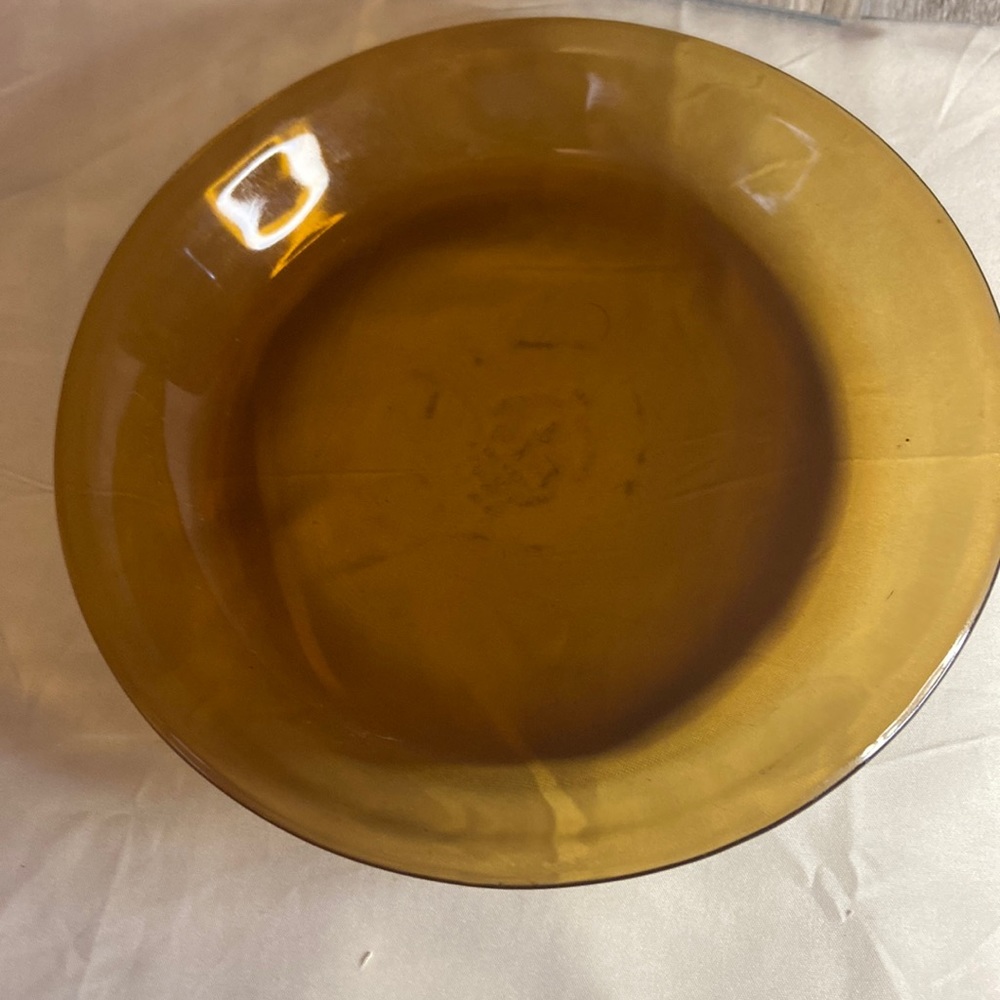 Anchor Hocking fire king pie dish